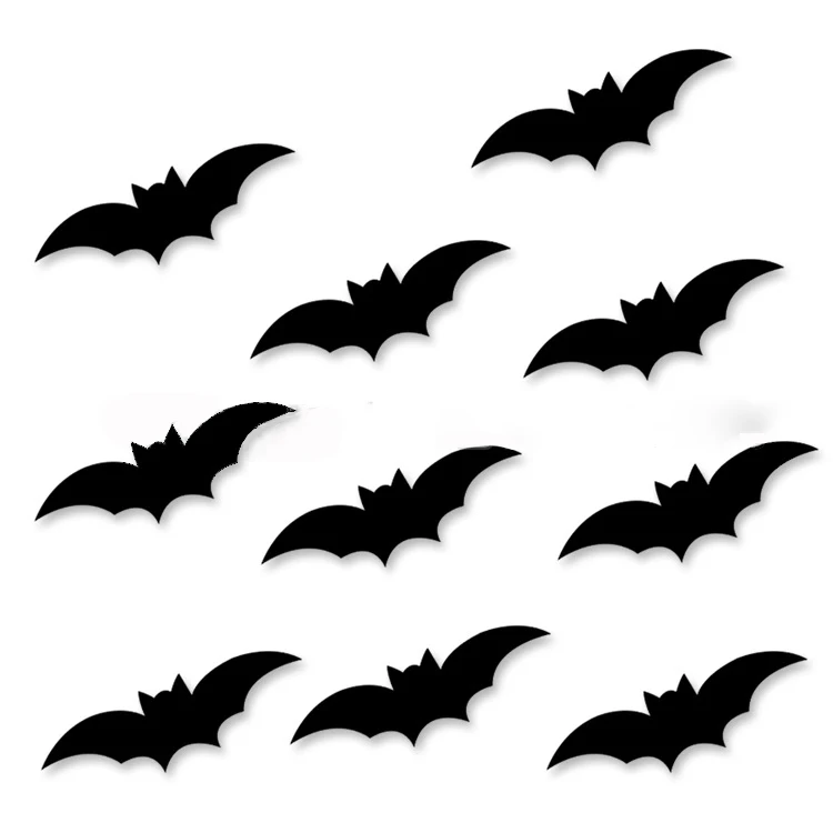2022 Halloween Banner Party Decoration Cute Halloween Garland Banner with Foil Swirl Ceiling Hanging Cards Bat Spider sticker