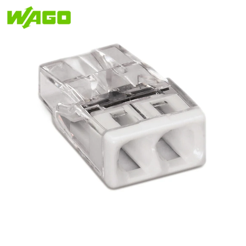 WAGO Germany 2273-202 Compact conductor connector Wire butt branching connector Two-port terminal