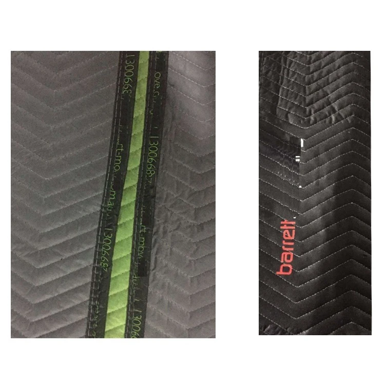 Recycled cotton heavy waterproof furniture moving blankets moving pad moving blanket 72 x 80