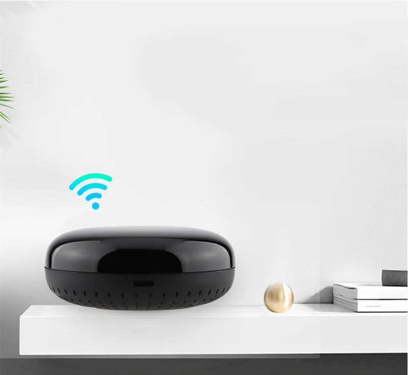 Tuya Smart Home Wifi TV Smart IR Blaster Universal Remote Control with Alexa GH for Air Conditioner