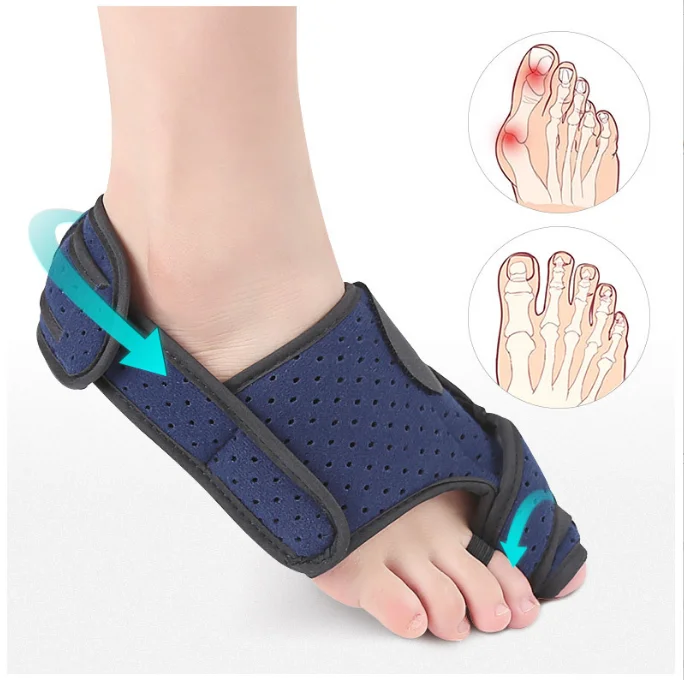 Hot Selling Night Splint Foot Drop Orthotic Brace Adjustable Elastic Dorsal Splint For Plantar Fasciitis Pain Relief