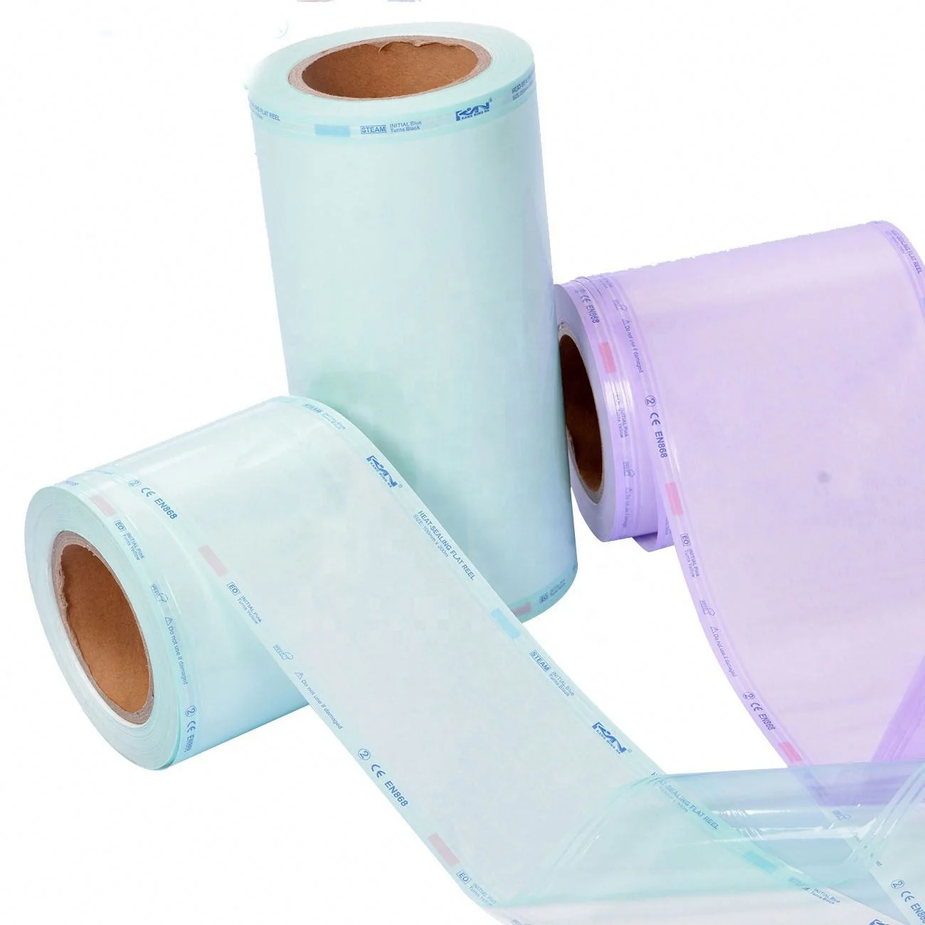Wholesale eco friendly medical autoclave flat pouch sterilization reels