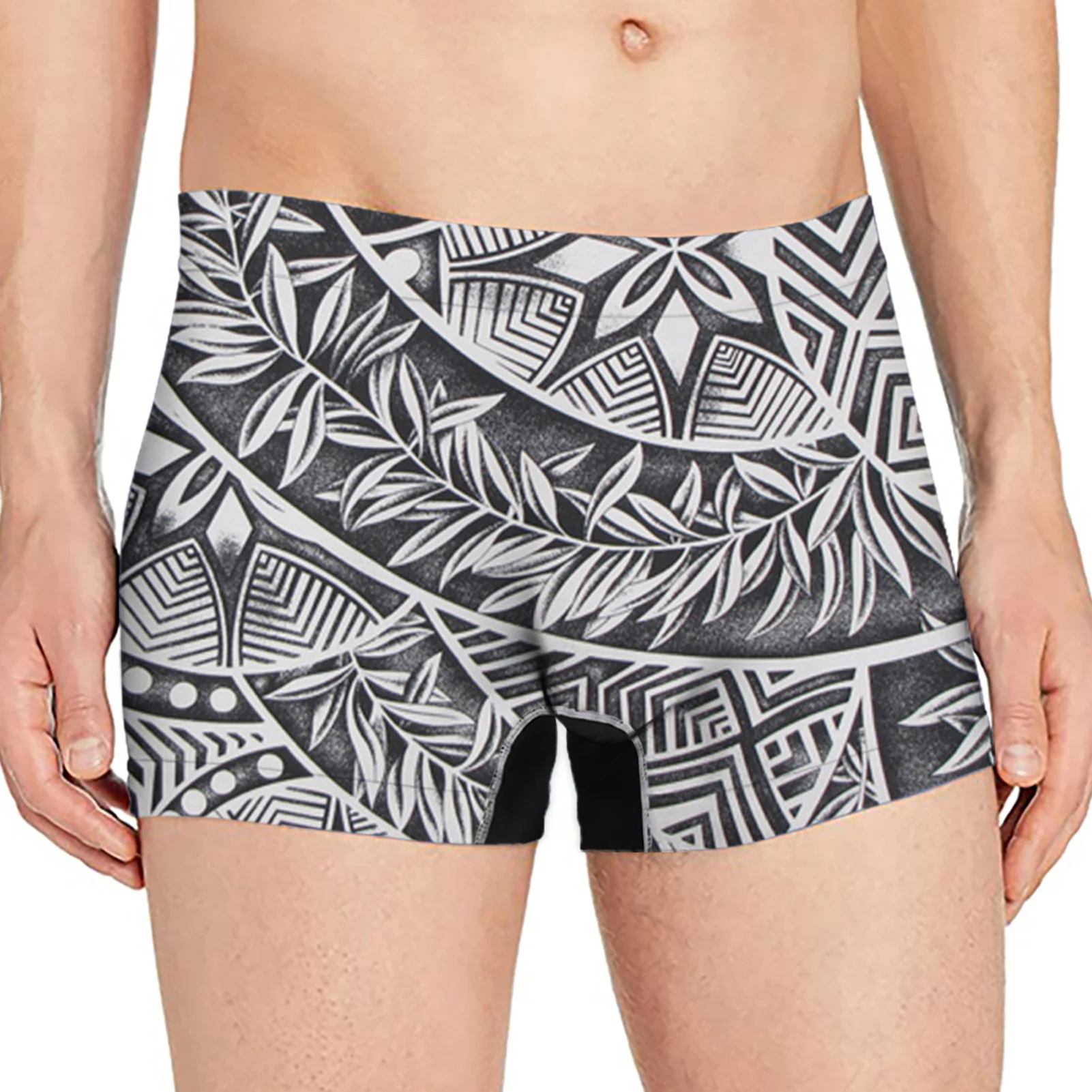 1MOQ Custom High Quality custom brand seamless mens boxer brief men polyester seamless underwear