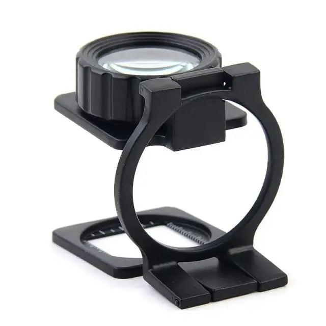 20X Full Metal Dual lens Textile fabric magnifier