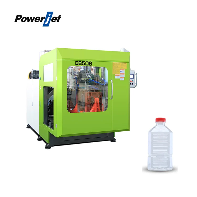 Powerjet 5L hdpe cans canisters plastic extrusion blow molding machine