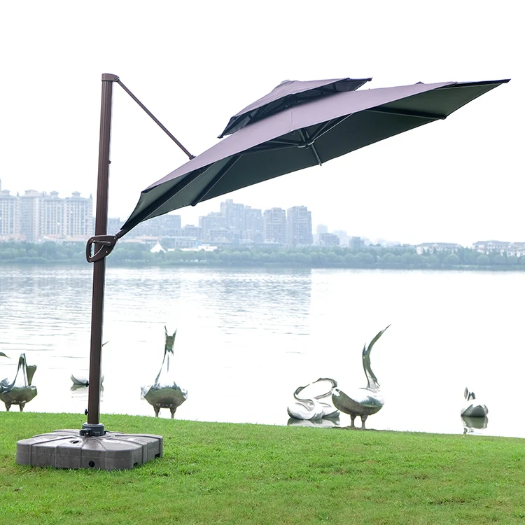 Wholesale umbrellas big garden round 3m patio umbrella outdoor full size for yard