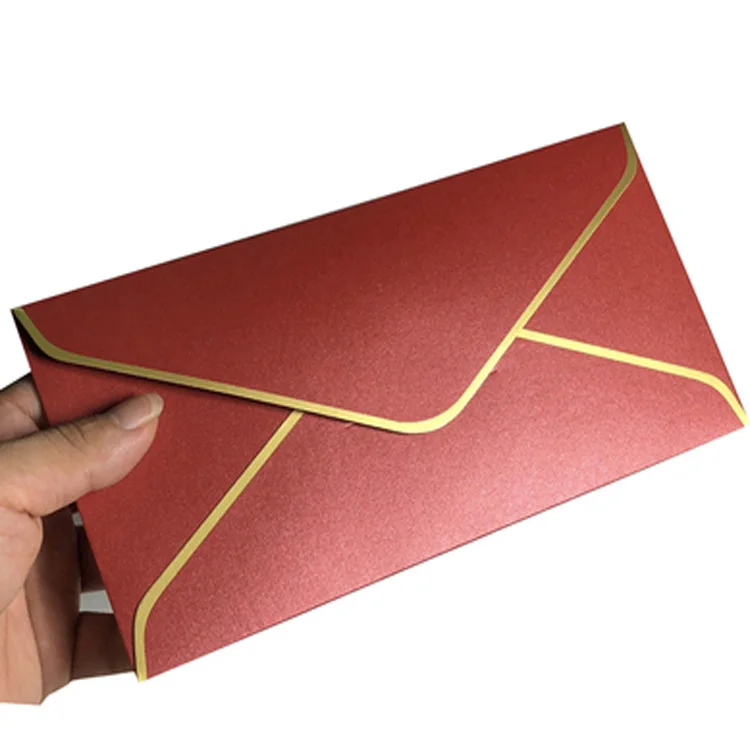 Custom Made White Logo String Tie Cream Color Dl Shipping Pink Paper Envelope.jpg