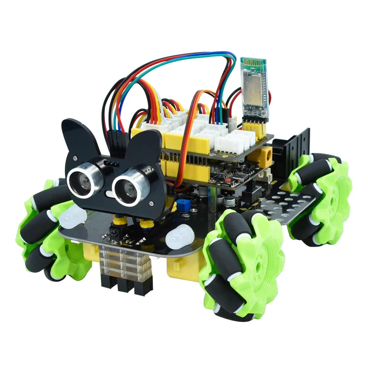 Keyestudio 4WD Mecanum Robot For Arduino STEM Smart DIY Robot Car Kit
