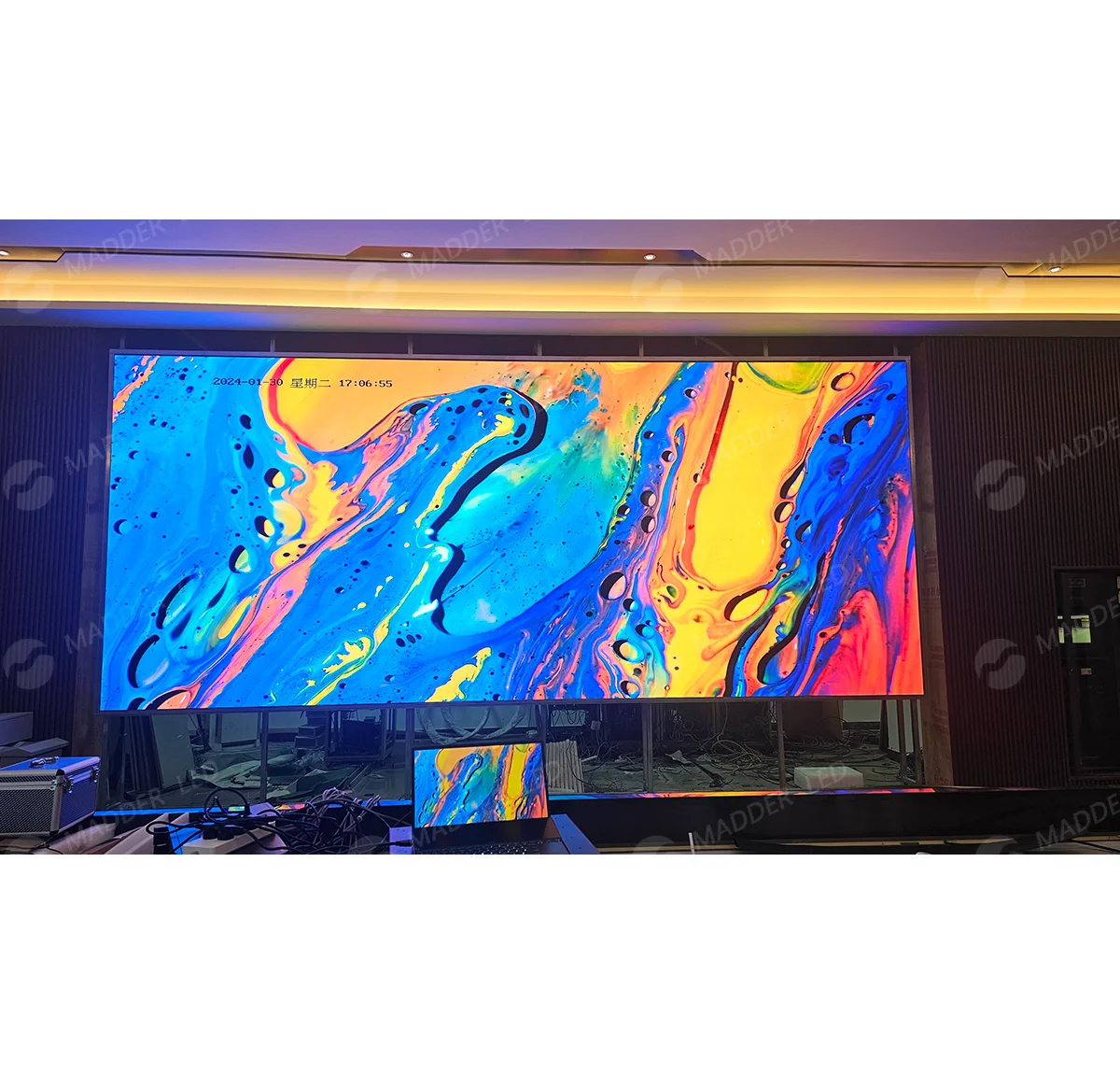 P2.5mm 640x480 комнатная сценическая панель аренда Крытый светодиодный дисплей экран для свадебного фона прямые продажи с завода