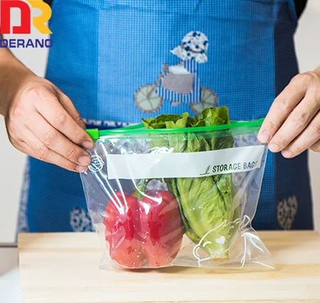 Factory Direct Resealable cookie Jewelry Slider Packaging Bags Plastic Transparent Freezer Zipper Bag for Food Saver