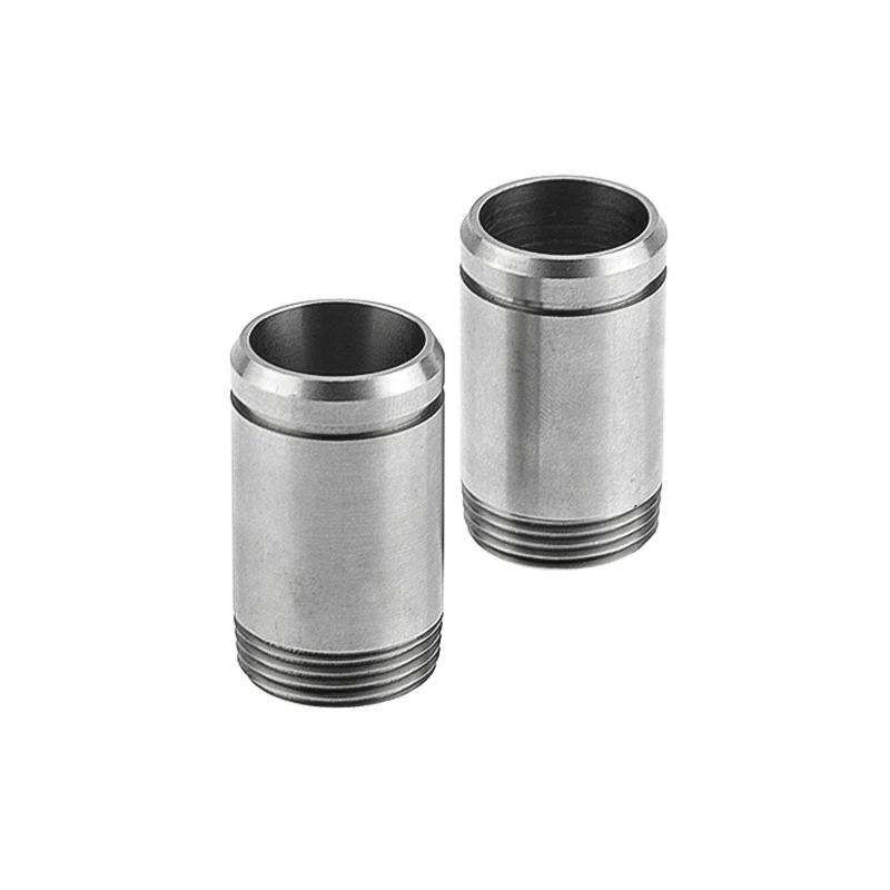 Factory direct sales seamless galvanized pipe outer wire, galvanized water pipe joint, plumbing pole cnc precision turning parts