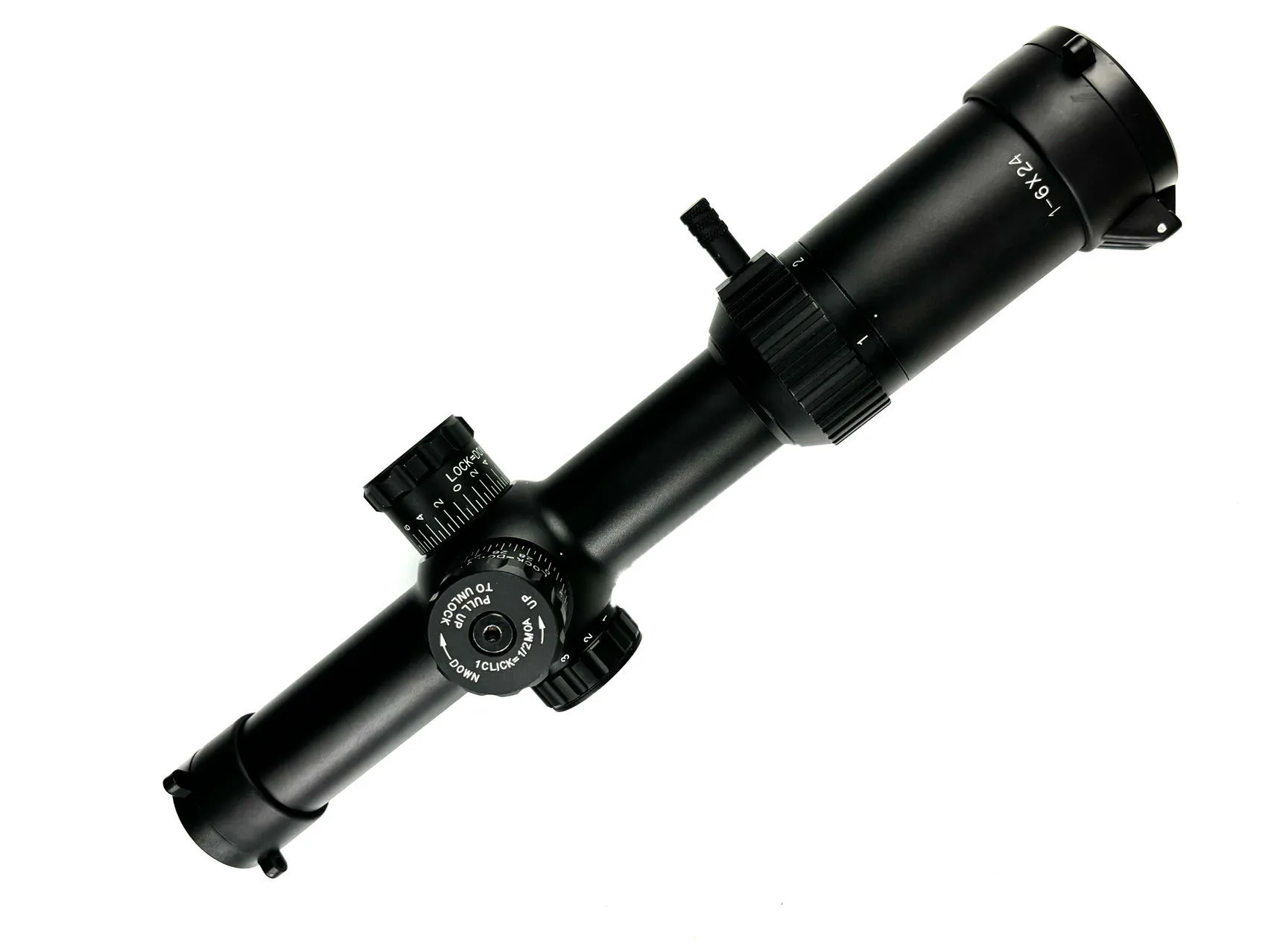 New scopes 1-6x24 Optical Telescopic Sight for Outdoor Hunting Water and Shock Proof with Aluminum Material