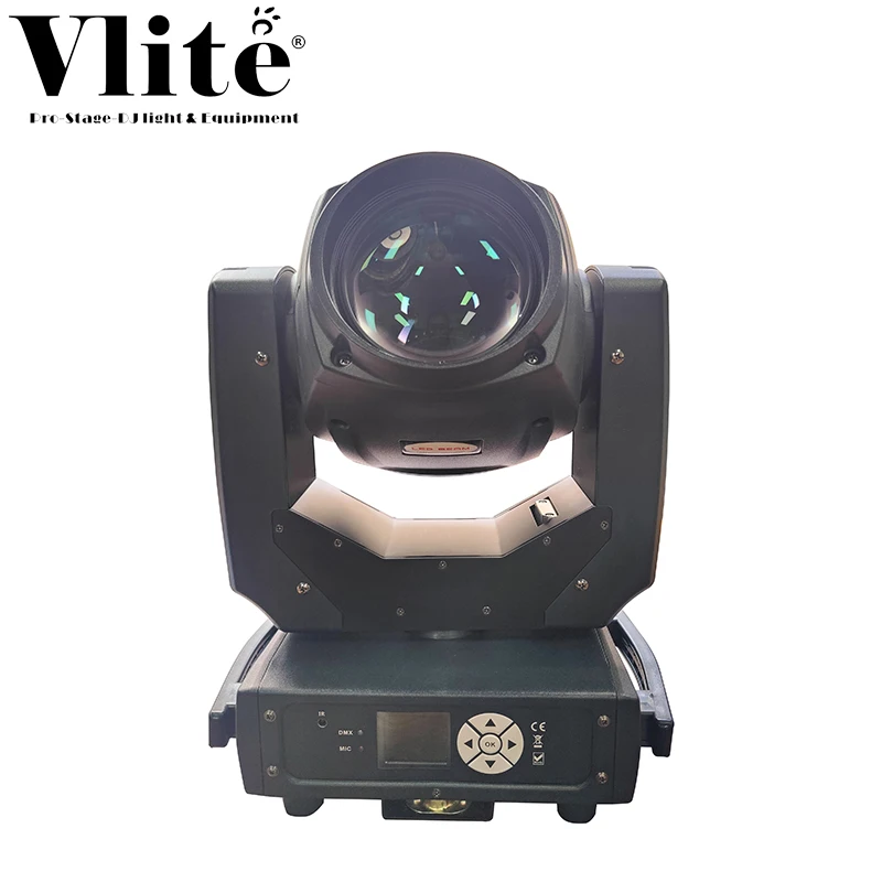 Mini LED Moving Head Light 150W Beam 18 Rotating Prisms Dj Dmx Stage Light Effect Light Disco