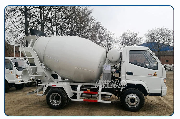 Hot Sale Mobile Tricycle Transit Beton Mini Truck Concrete Mixer