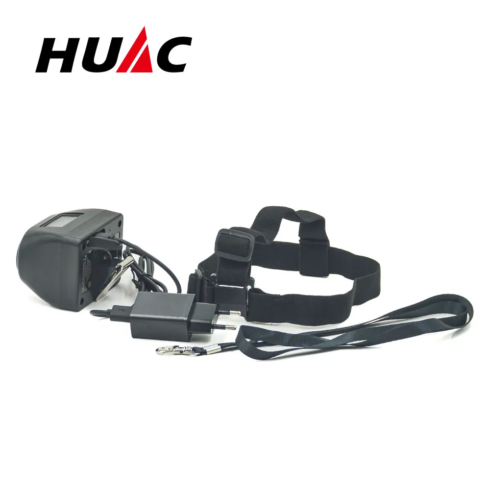 LED Miners Cordless Safety Emergency Rechargeable Headlamp With Camera Display Led