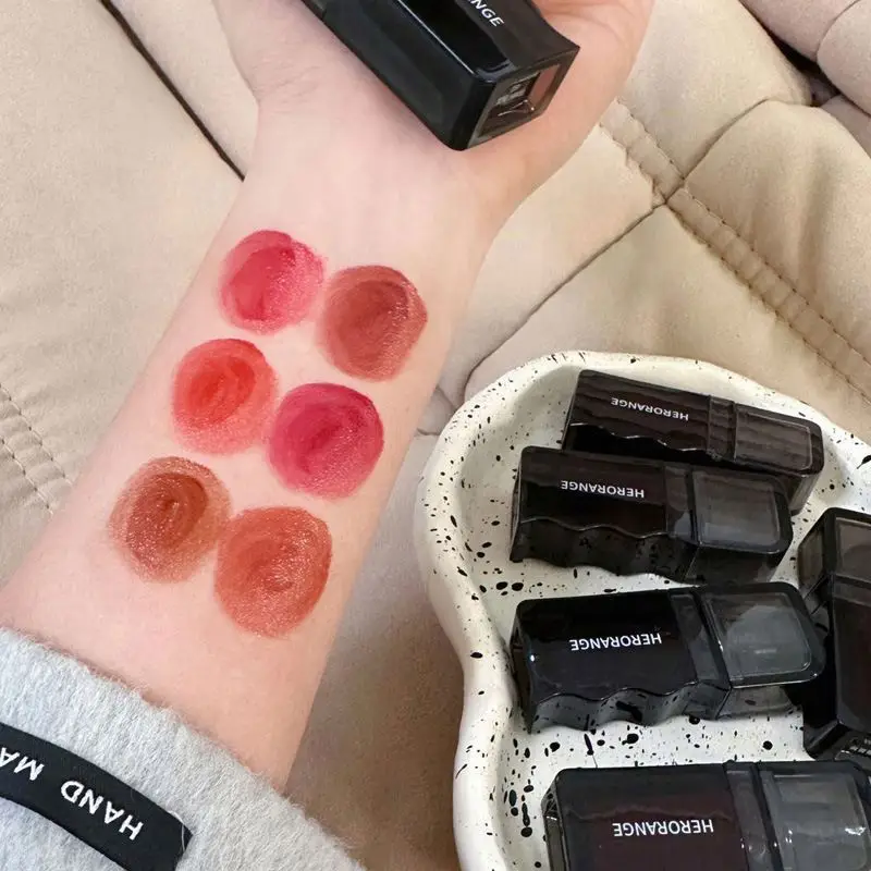 New HERORANGE 6-color Velvet Gloss Cream Long Lasting Waterproof Matte Lipstick Lip Care