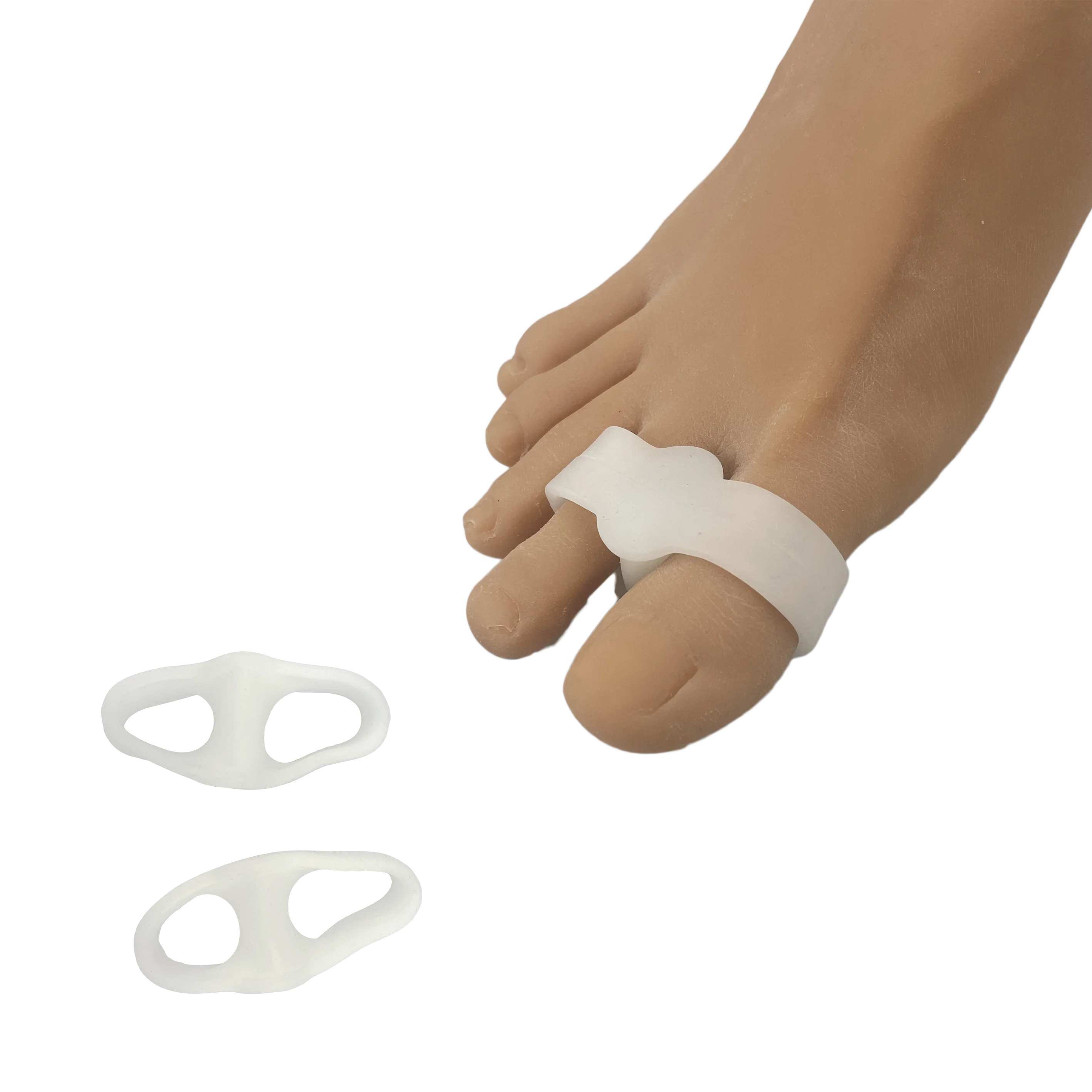 Big Toe Separator Two Holes TPE Toe Spacers