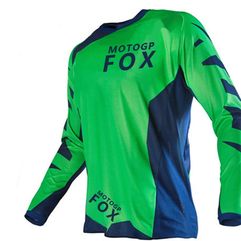 Hot Sales MotogpFox Race Falcon Jersey Street Moto Summer Long Sleeve Mountain Bicycle Offroad Racing T-shirt
