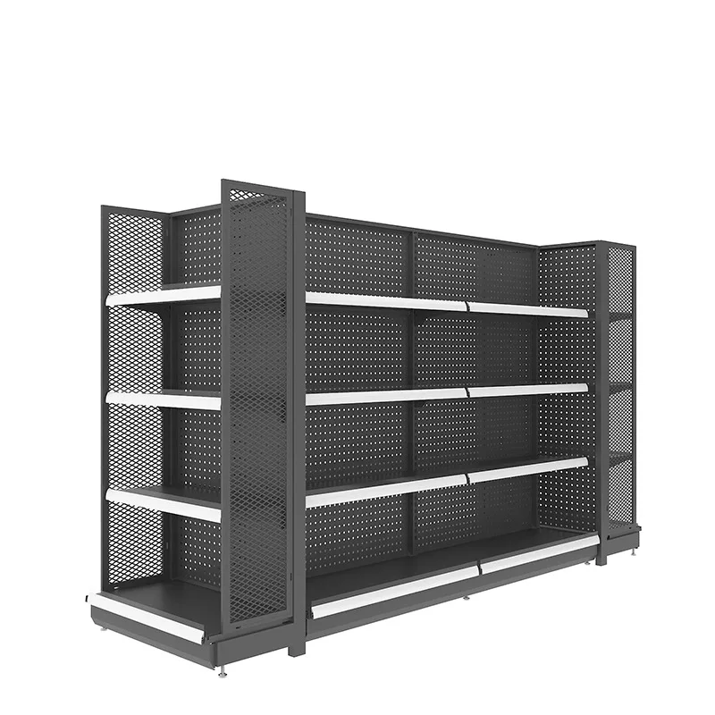 Полка для супермаркетов по отличной цене идеальная полка двухсторонняя Гондола