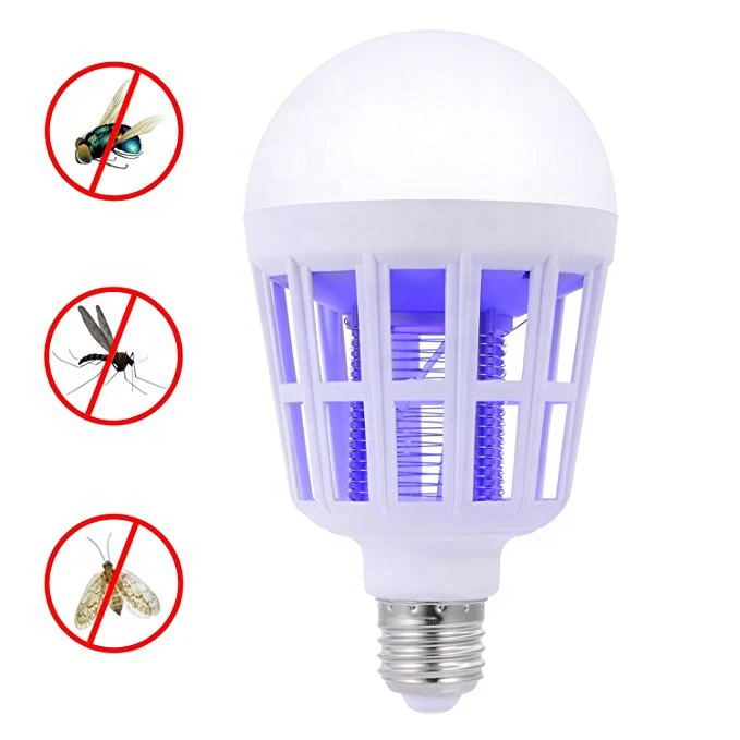 Indoor 2 in 1 Mosquito Killer E27 LED Bulb 9W 16W 20W Uv Led Lamp Insect Anti-Mosquito Repeller Killing Fly Bug