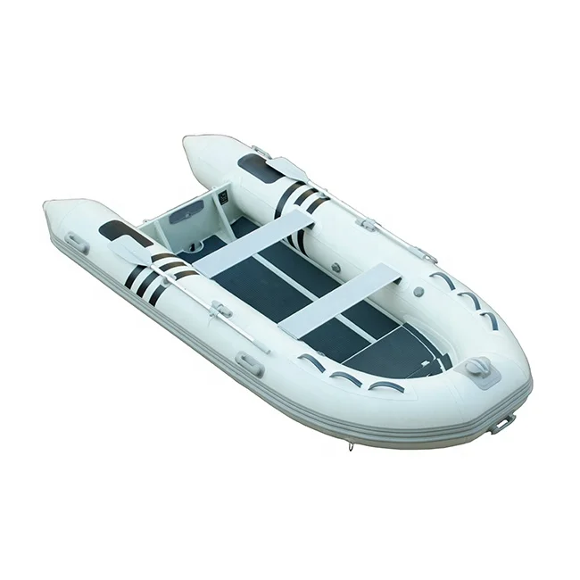 RHIB360 ПВХ/Hypalon надувная лодка с алюминиевым корпусом и подвесным