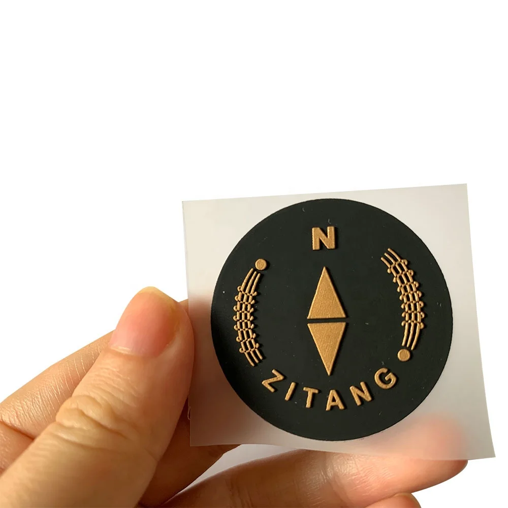 Custom Logo Heat Transfer Print 3D Heat Transfer Printing For DIY Craft T-shirt Silicone Transfer Sticker For Clothing