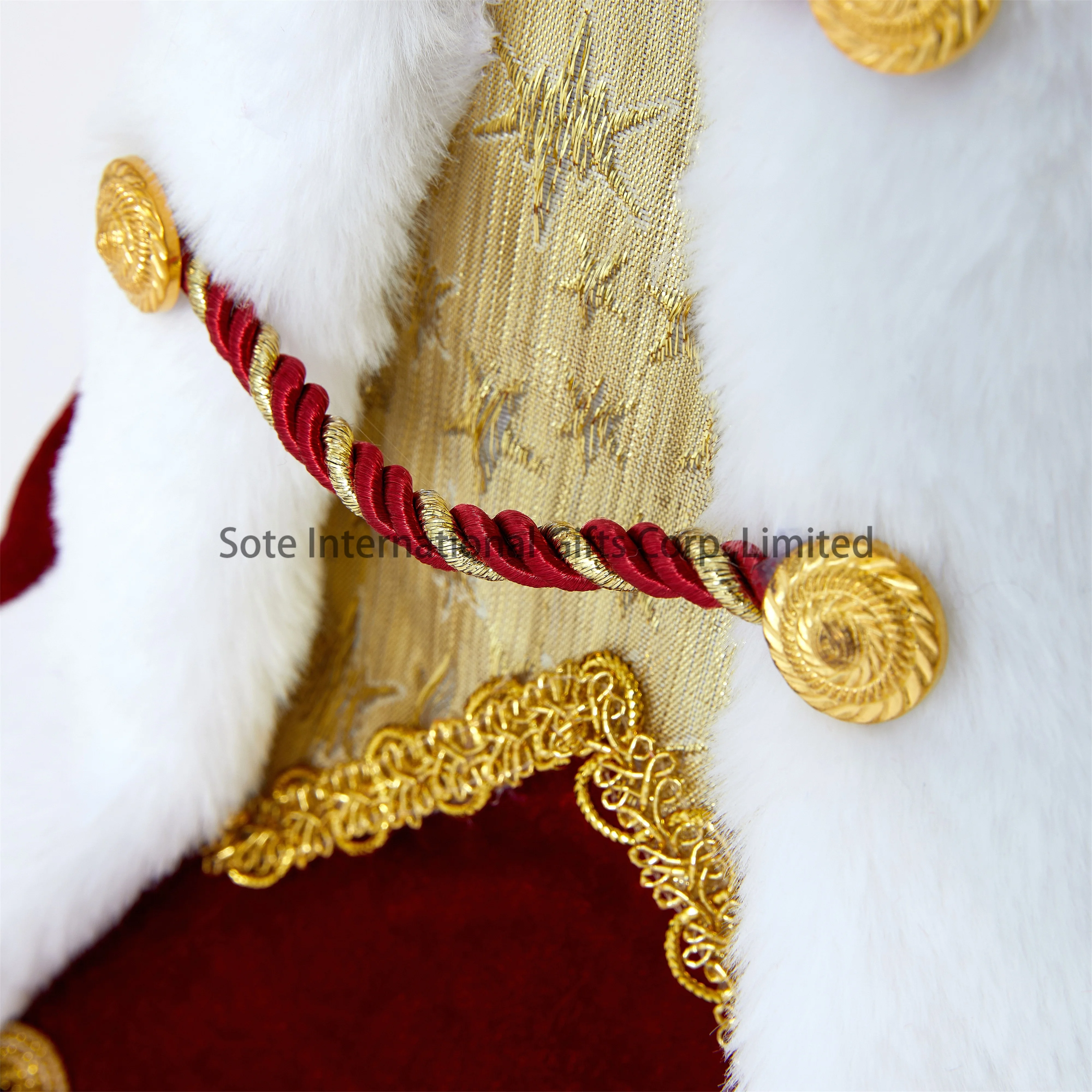 SOTE 30-50CM Russian Ded Moroz Toy New Year Electric Musical Santa Claus with Movable Head and Hands for Xmas Winter Home Decor