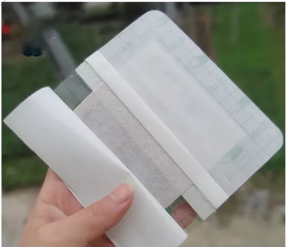 Hot sale PU Adhesive Waterproof Medical Plaster for Wound Dressing Care