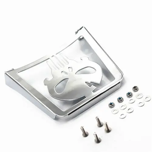 
Motorcycle Skull Sissy Bar Luggage Rack For Harley Sportster XL1200R XLH883 FXST Softail FLSTSC 