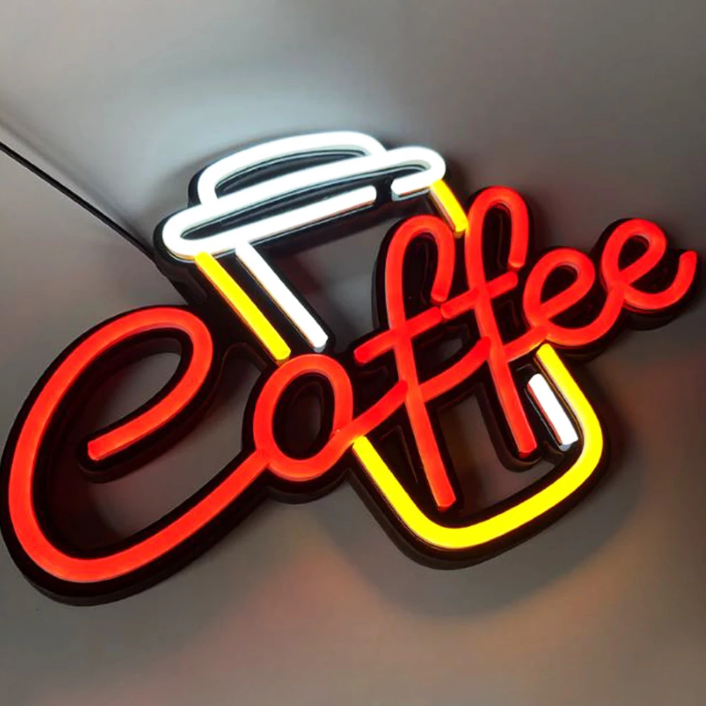 Commercial Personal Use Logo Customized Warm White Flexible Acrylic Led Neo Sign Custom Neon Sign