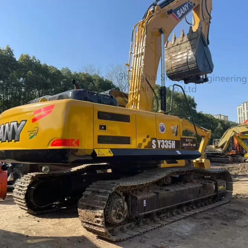 SANY SY335H Cheapest Rates Top Class 335H-11 Operating Weight Engine Isuzu 35 Tons Bucket Large Excavator Prices