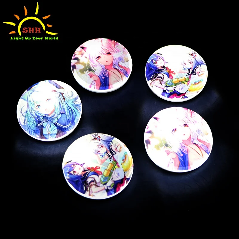 The latest design led flashing Frosted badge