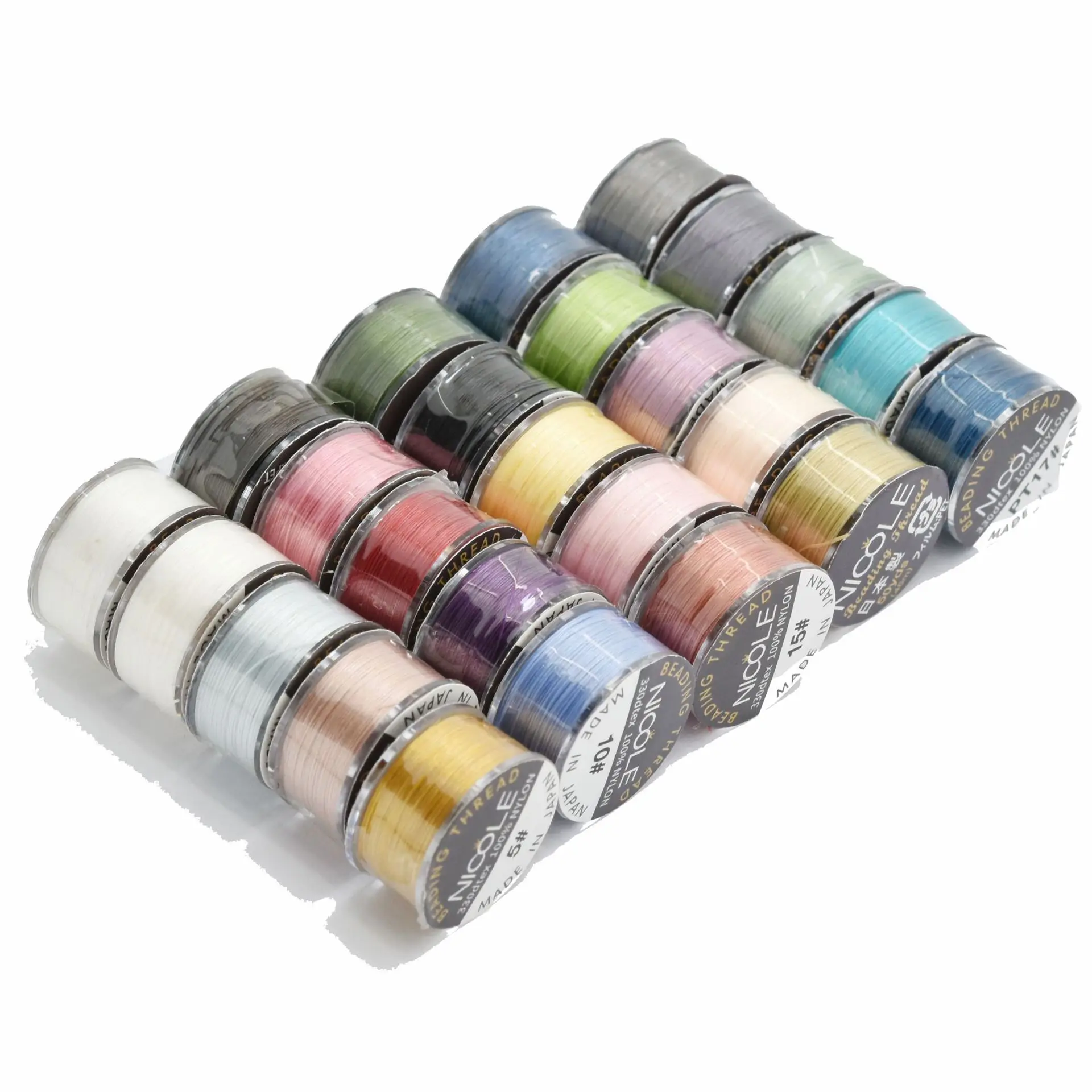 Miyuki nylon thread for beading , Wholesale Stretchy Elastic Rope String Line Transparent Thread for Making Beads DIY Jewelry