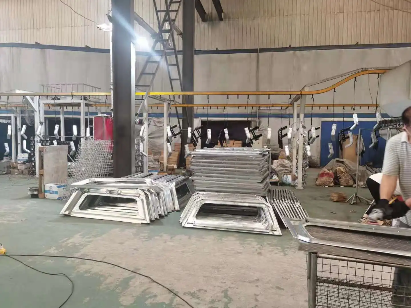 Steel Dual Cab Auto car parts steel Pickup Truck Canopy for NISSAN NAVARA D22  Back  cover