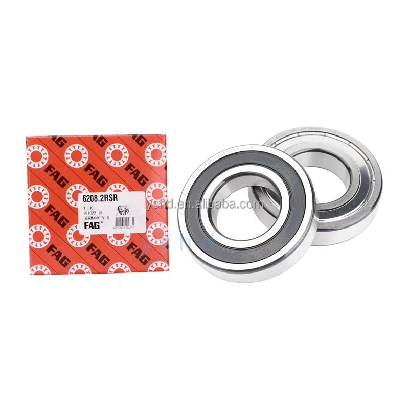  High precision FAG bearing 6200 6201 6202 6203 6204 6205 ZZ 2rsh deep groove ball