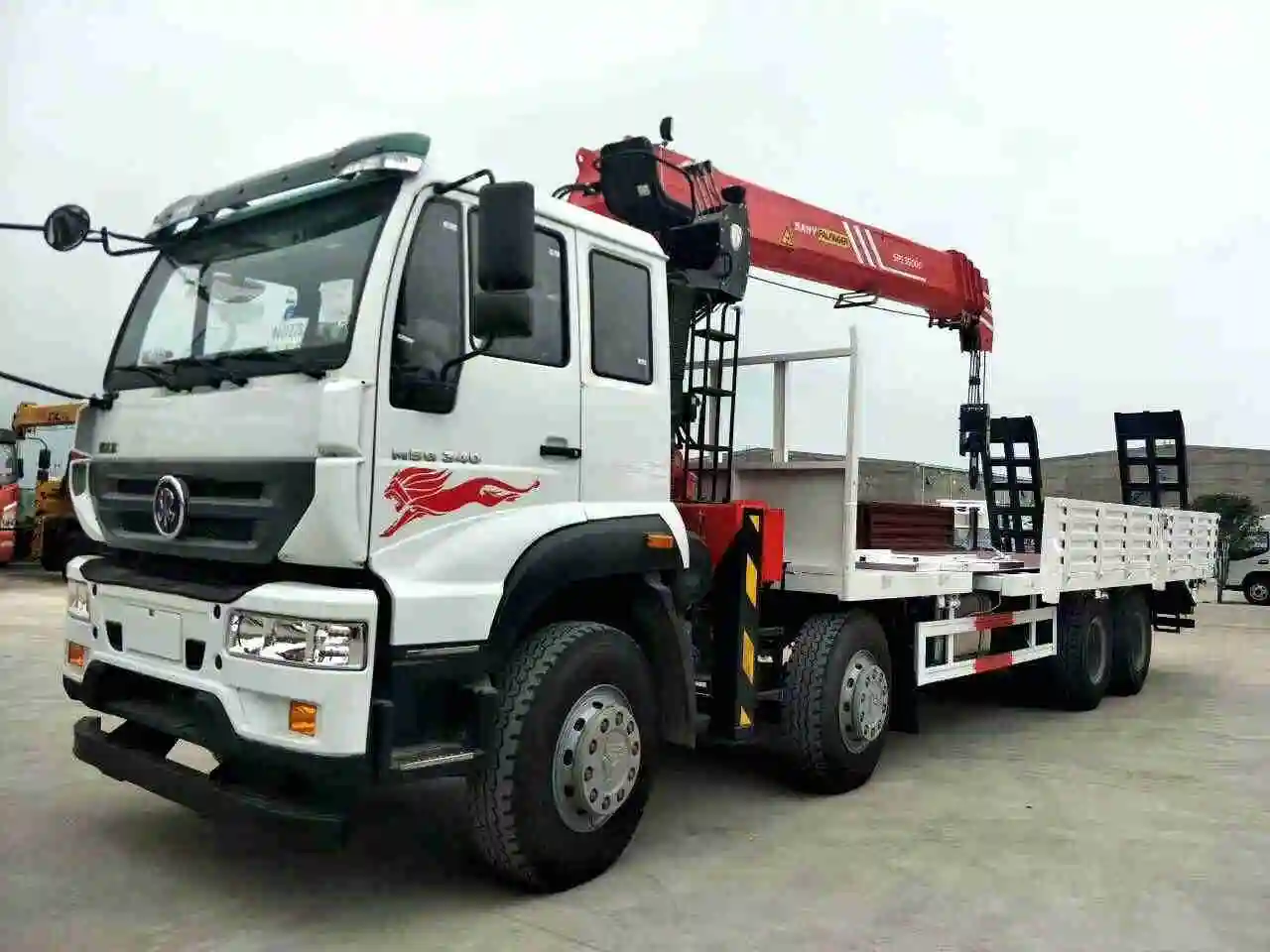 5Tn мобильный телескопический Малогабаритный кран Fullwon Isuzu Shacman Electric