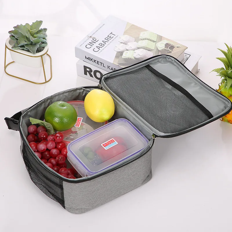 Business Thermal Insulation Bag large capacity thickened aluminum foil Oxford cloth portable thermal insulation ice pack