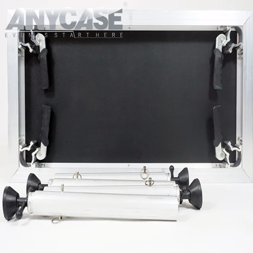 ACS DJ Setups Event Stage Outdoor Music Band Aluminum Movable Stage Platform With Four Adjustable Height Legs