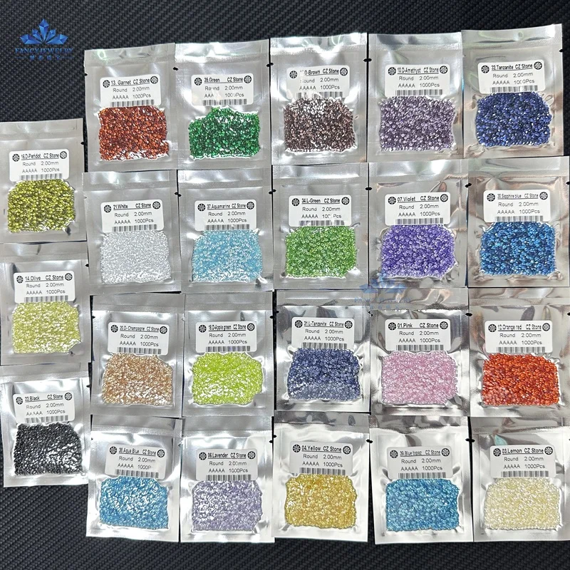 Factory Wholesale Price 5A CZ Gemstone Zircon Stone Cubic Zirconia