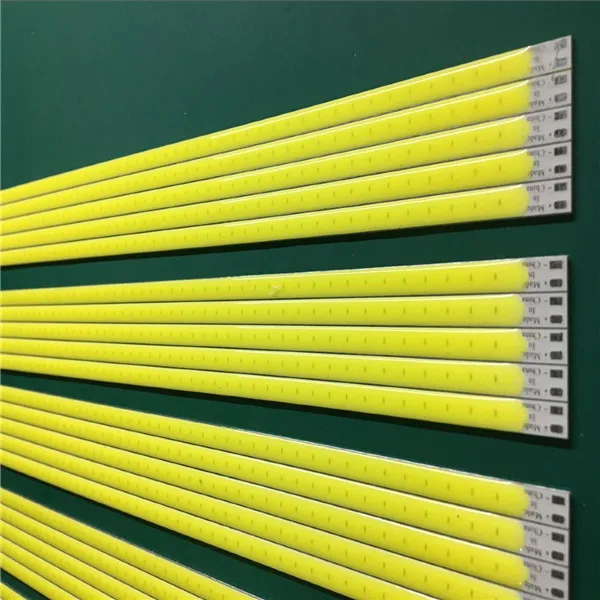 12V High Brightness Backlight LED Rigid Bar Light 10W COB LED Rigidly Strip LED Linear Strip Light