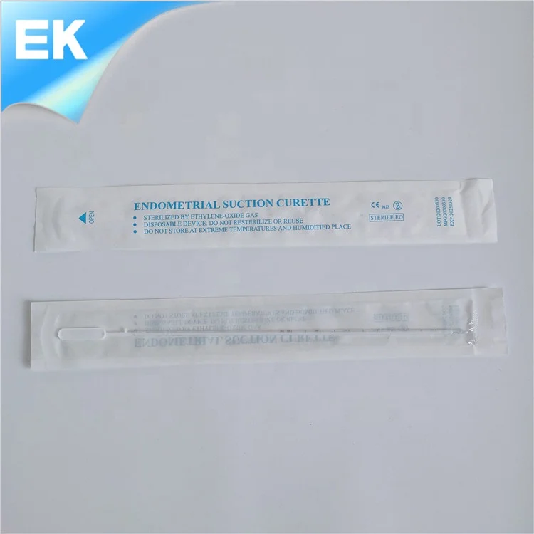 Disposable endometrial suction curette