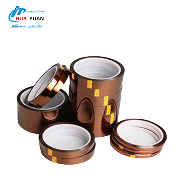 Supplier Electronic Polyimide Insulation Mask Tape Painter Polyimide Adhesive Tape For Soldering