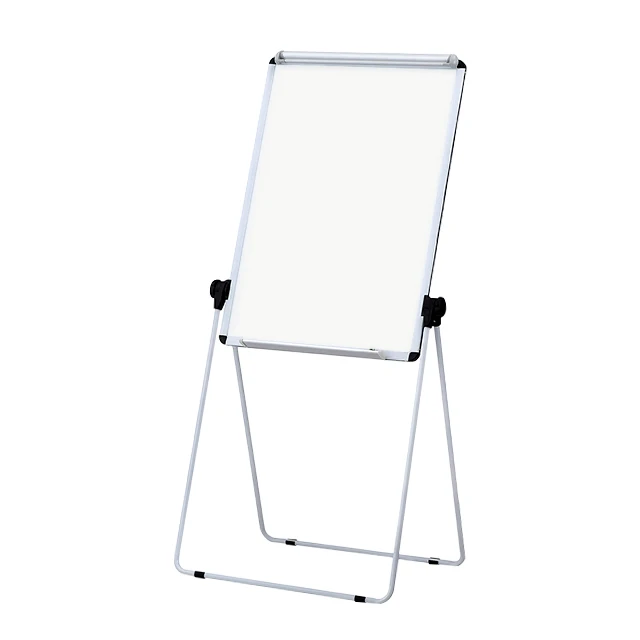 70X100 Flip Chart Height Adjustable Flipchart Stand Flip Chart With Double Sides White Board