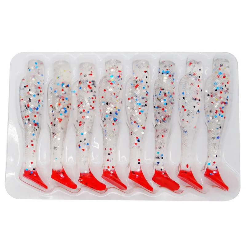 TOPIND Soft Lures 6cm/2.3g Plastic Fishing Lures