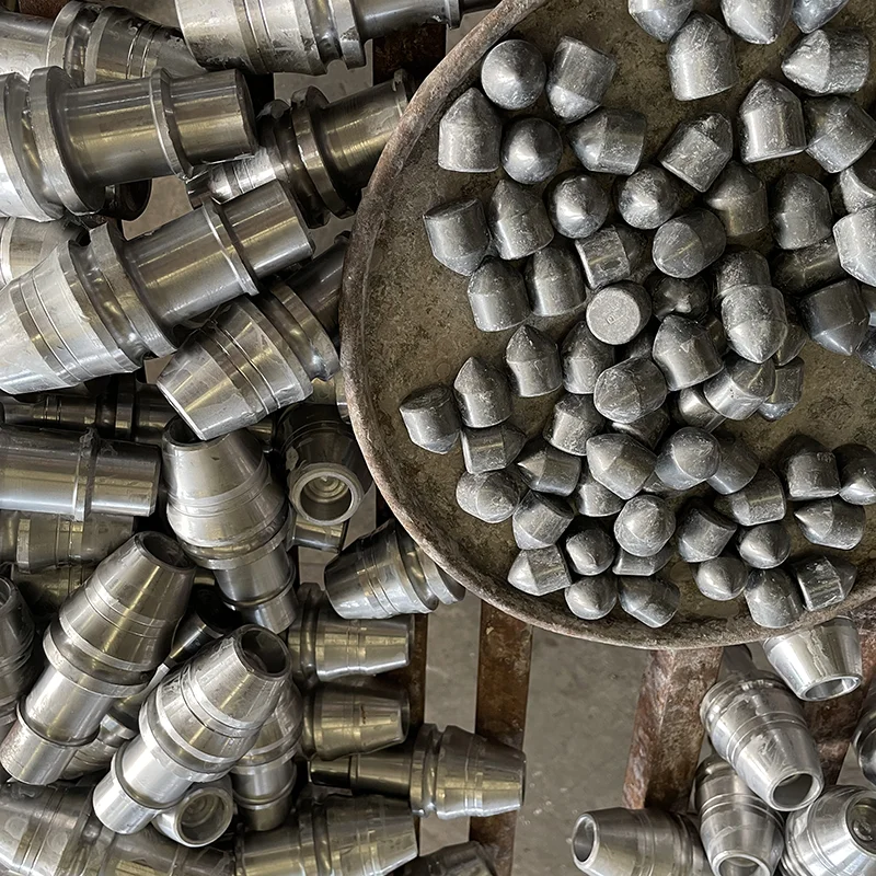 Drilling rig machinery replaceable spare parts milling teeth for excavate engineering construction