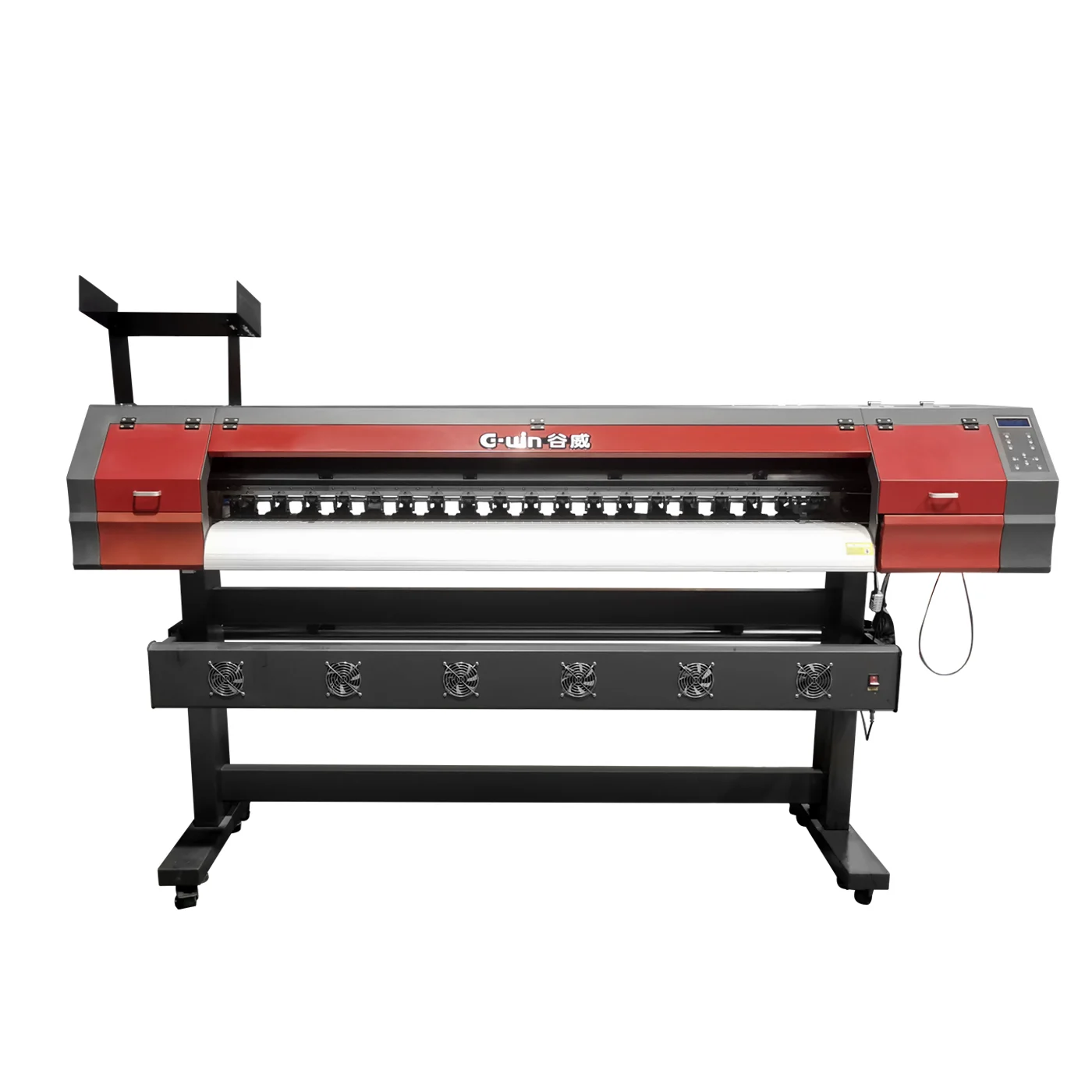 90% new used inkjet printer 1.6m second hand machine use BYHX dx5 printhead system for sale