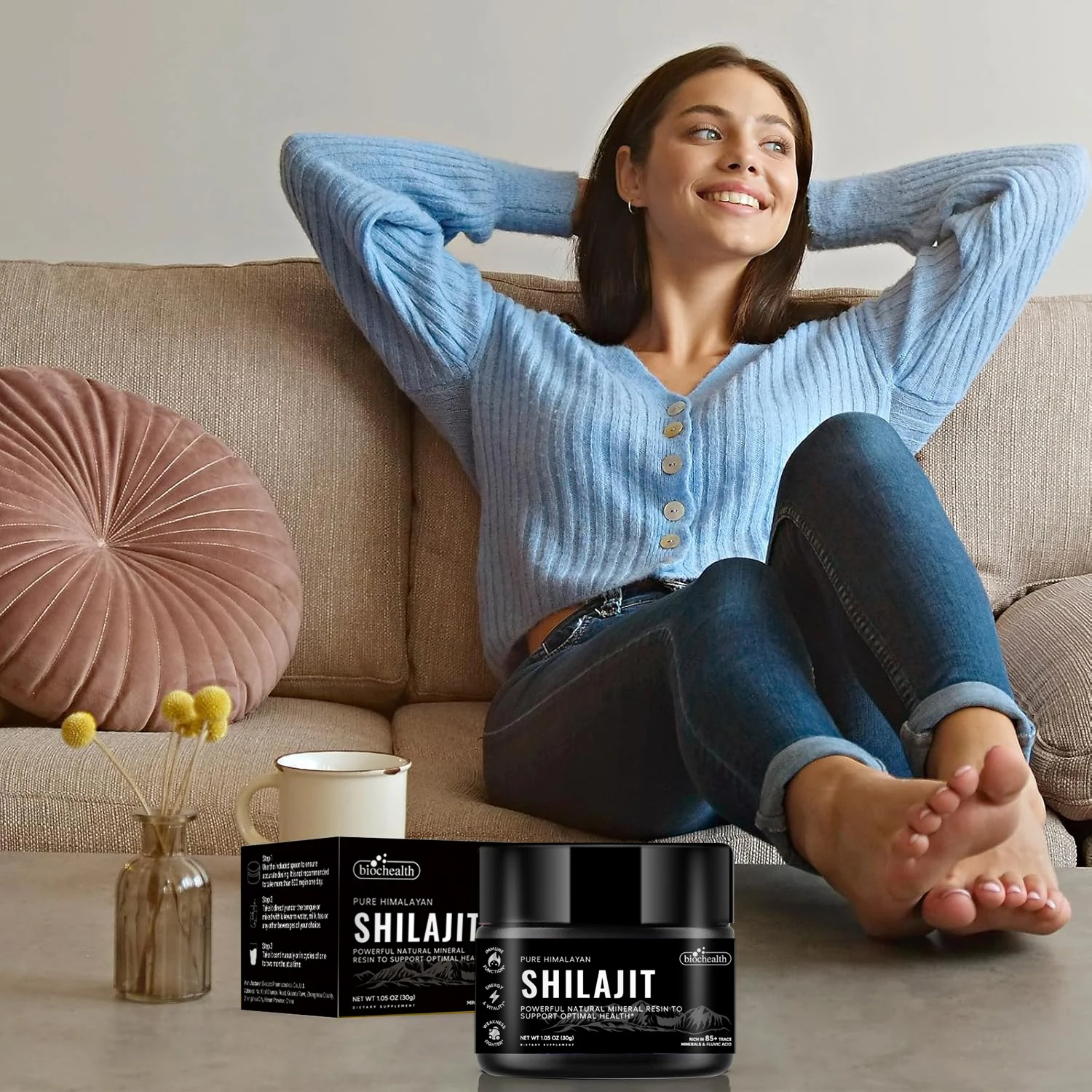 Biocaro Private Label Supplement Manufacturer Natural Shilajit RESIN Shilajit Supplement Pure Organic Himalayan Shilajit Resin