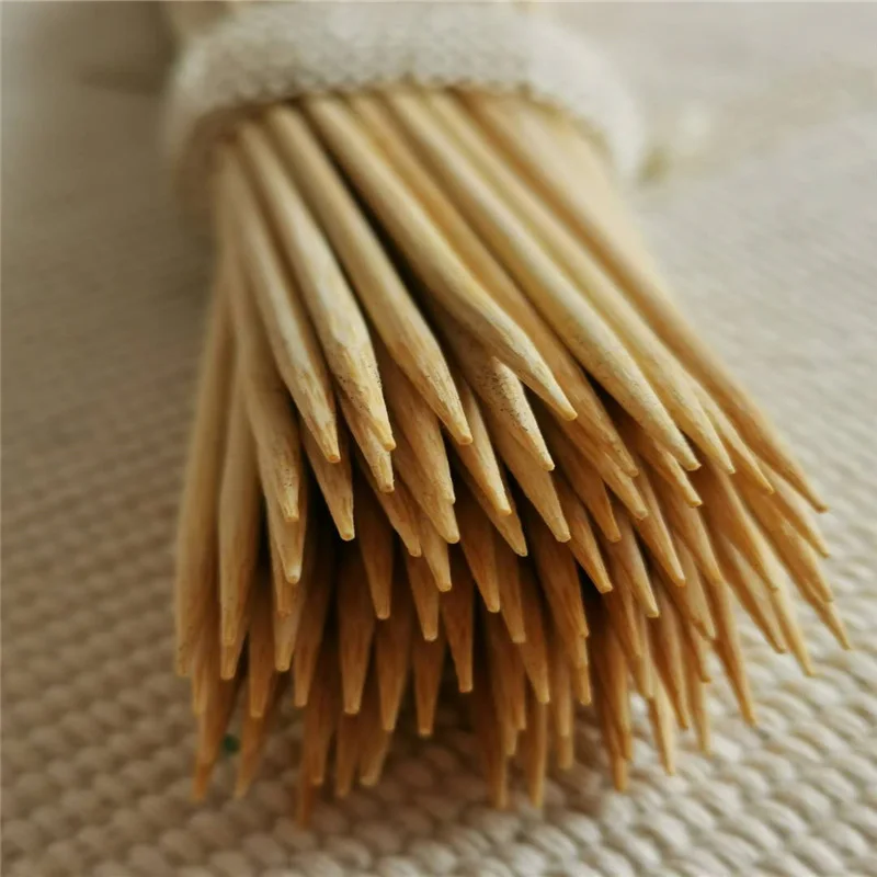 
Wholesale Custom Logo 3.0mm*30cm Bamboo Skewer Sticks BBQ/Fruit/Kebab Natural Wood Sticks Barbecue Stick 100PCS/bag 