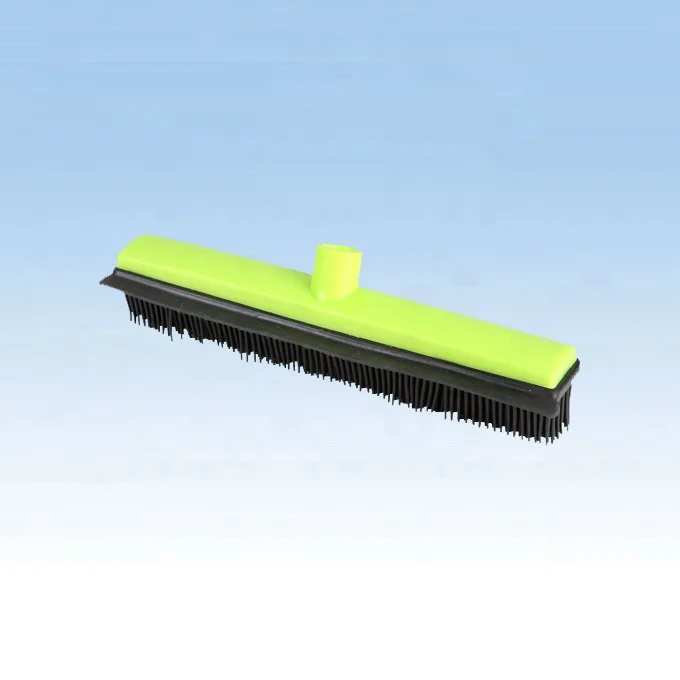 telescopic floor rubber broom squeegee brush