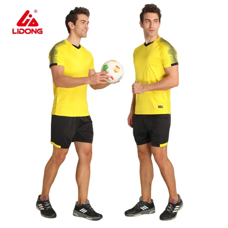 
Dry Fit Blank Soccer Jersey Team Set Soccer Custom Logo Football Jersey Set Soccer For Men 